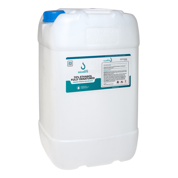 70% Fully Denatured Ethanol Blended with 30% Water (25L)