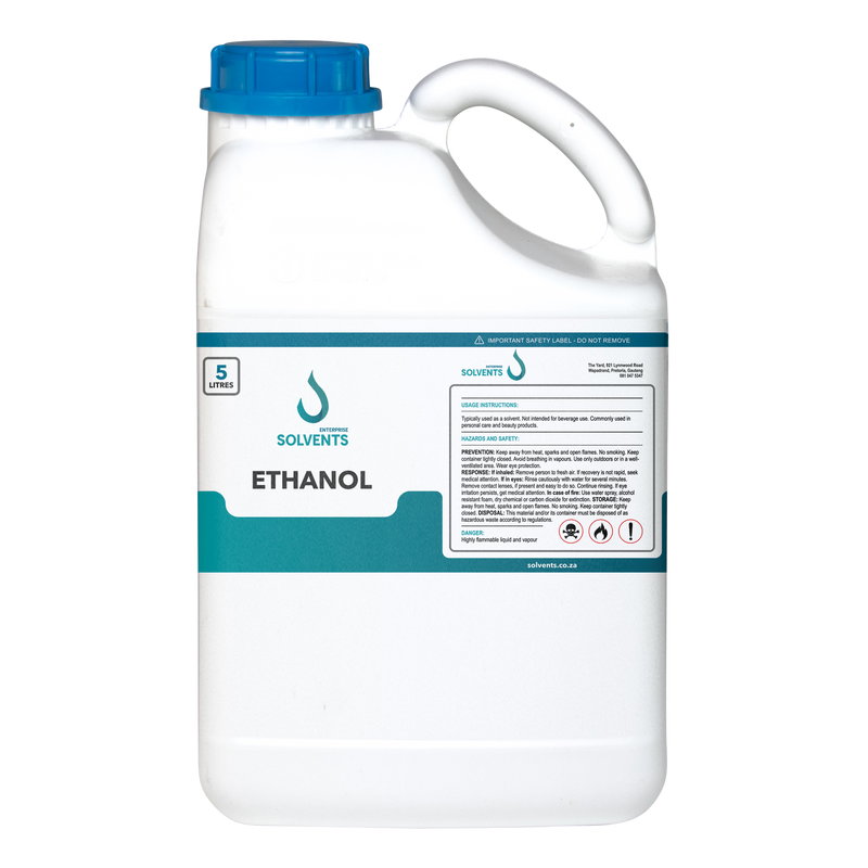 96% Extra Neutral Alcohol (ENA), Organic (Fully Denatured) (5L)